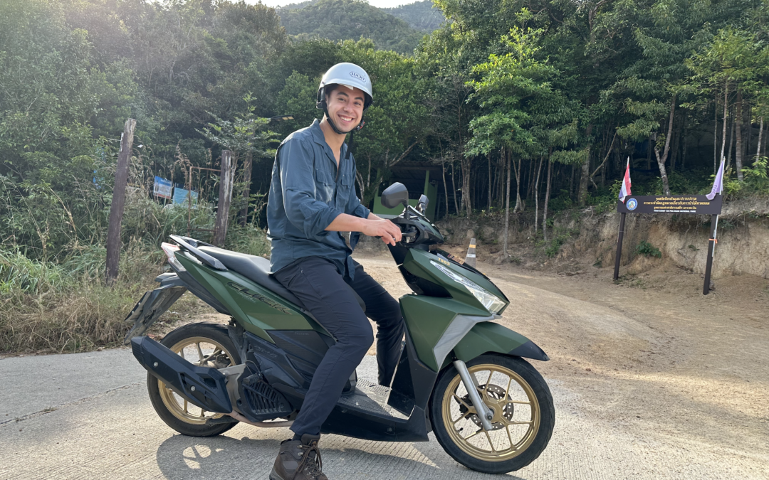 No Injuries: Motorbiking on Koh Phangan!