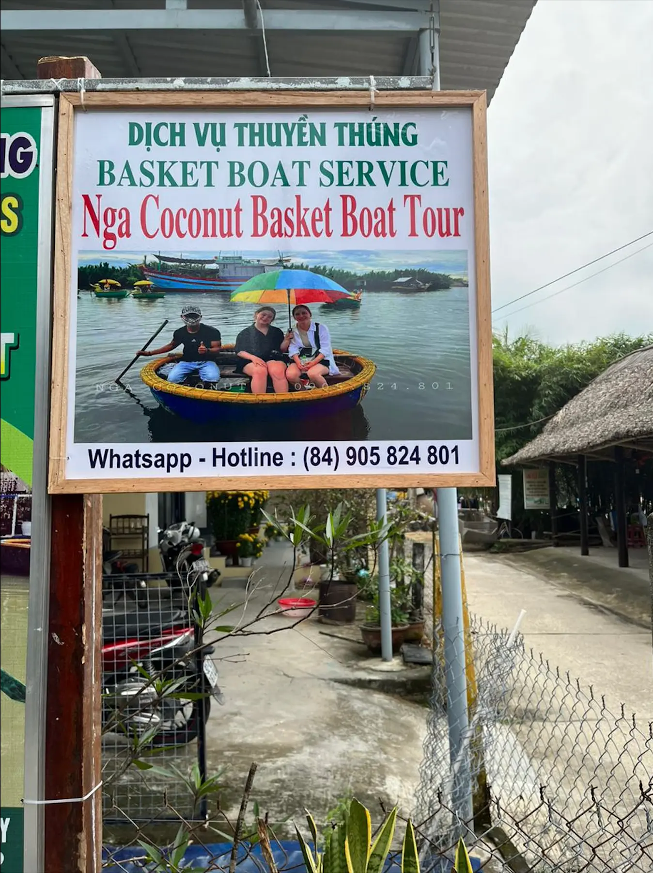 Nga Coconut Basket Boat Tour