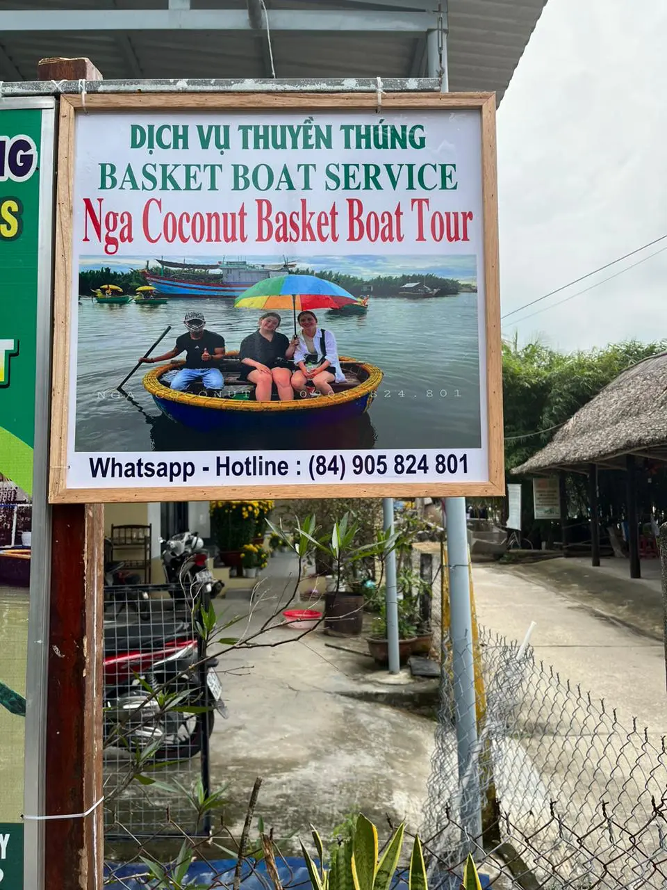 Nga Coconut Basket Boat Tour Hoi An